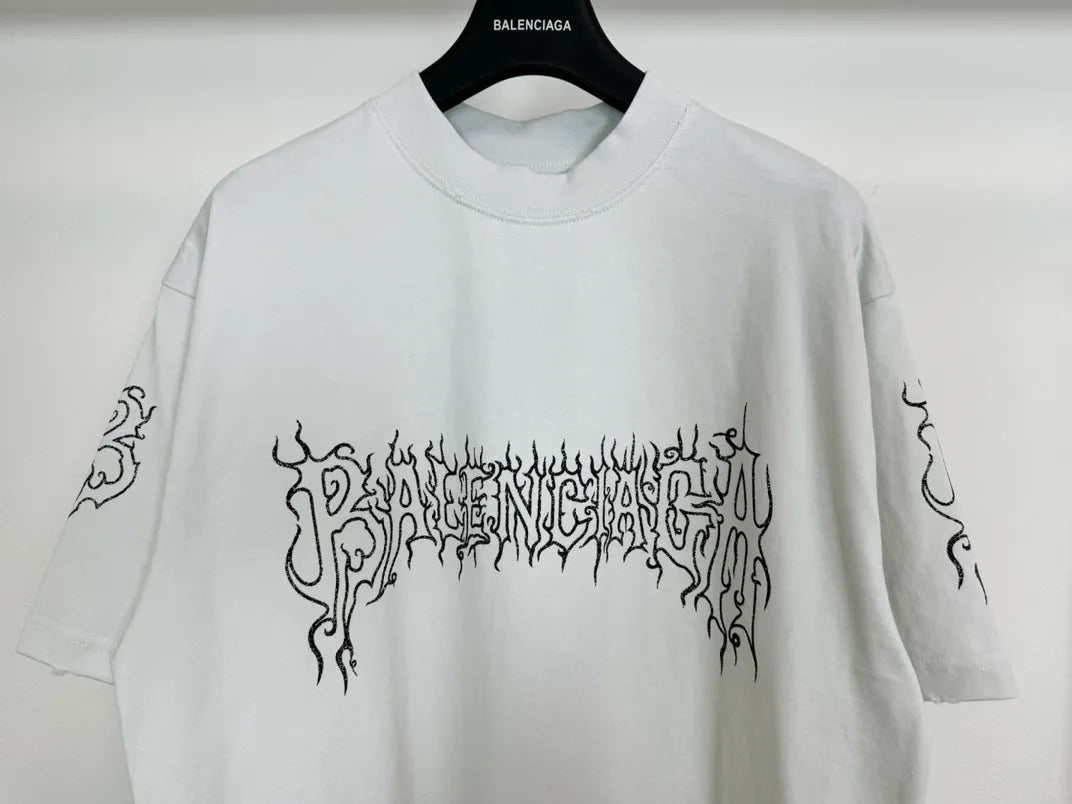 BALENCIAGA DARKWAVE T-SHIRT WHITE