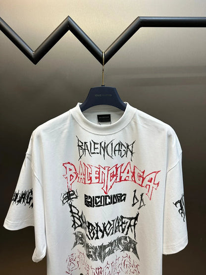 BALENCIAGA DIY METAL T-SHIRT WHITE