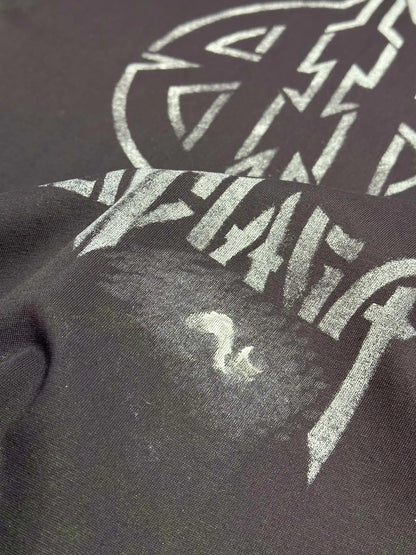 BALENCIAGA METAL BB STENCIL T-SHIRT BLACK