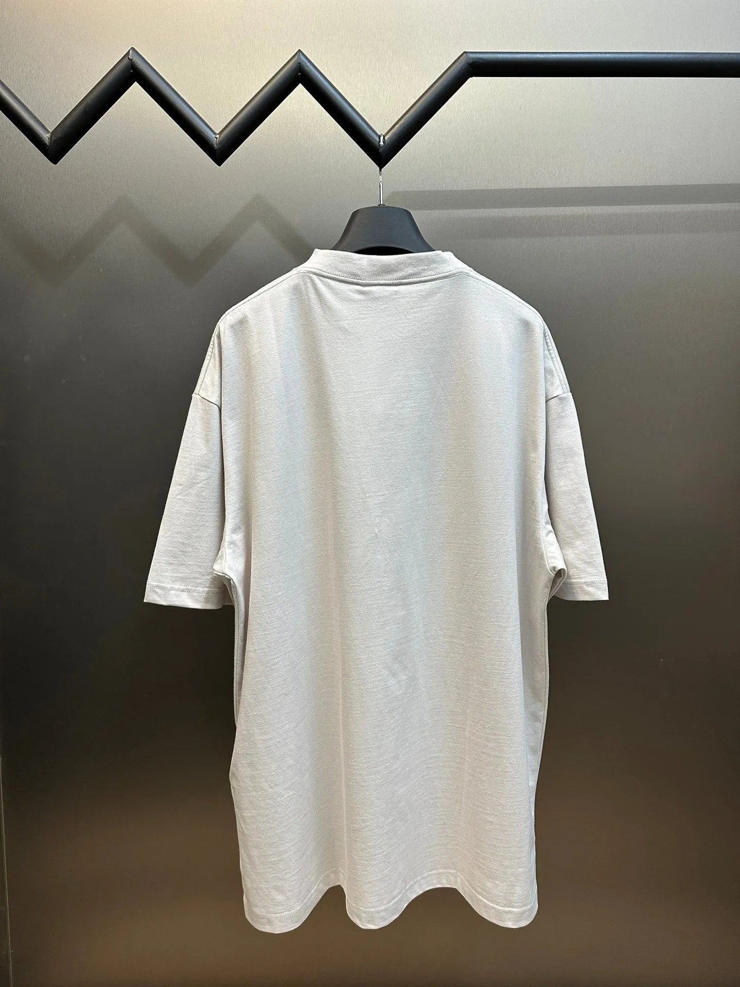 BALENCIAGA METAL BB STENCIL T-SHIRT WHITE
