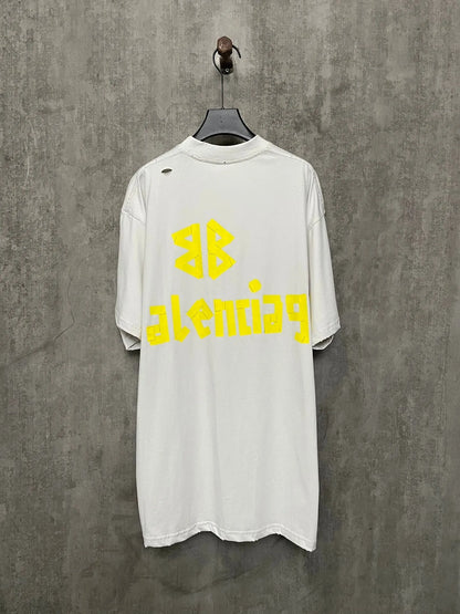 BALENCIAGA TAPE TYPE T-SHIRT WHITE