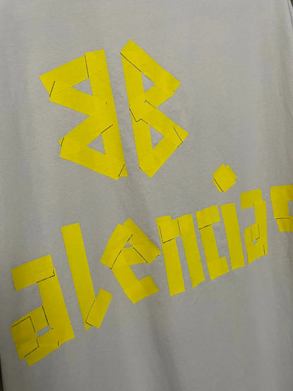 BALENCIAGA TAPE TYPE T-SHIRT WHITE