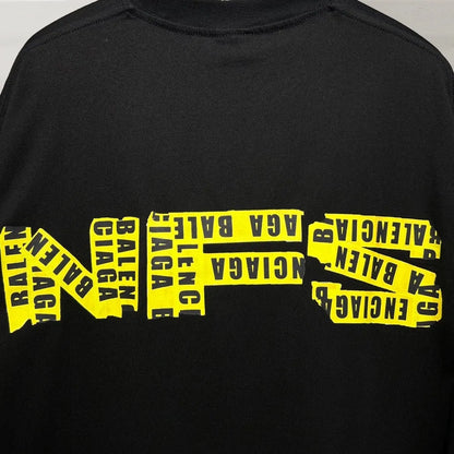 BALENCIAGA X NFS T-SHIRT BLACK