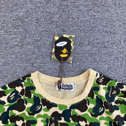 Bape 1st Camo One Point Tee Green