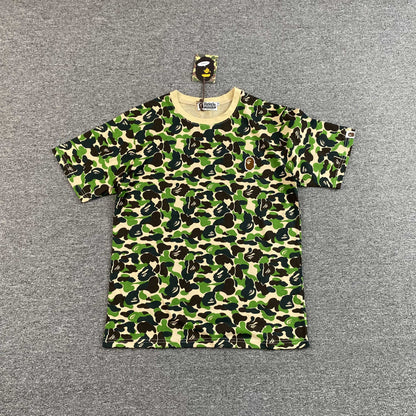 Bape 1st Camo One Point Tee Green