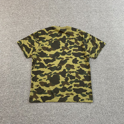 Bape 1st Camo Tee Green