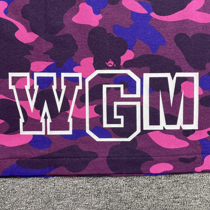 Bape ABC Camo Shark Tee Purple