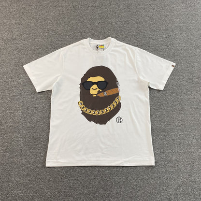Bape Ape Tee White