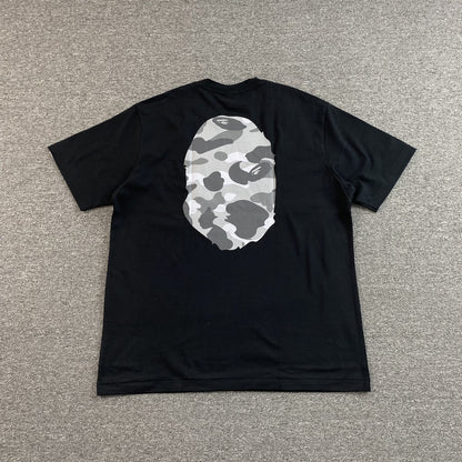 Bape Camo Big Ape Head Tee Black