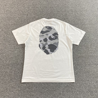 Bape Camo Big Ape Head Tee White