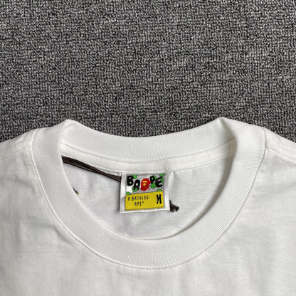 Bape Camo Big Ape Head Tee White
