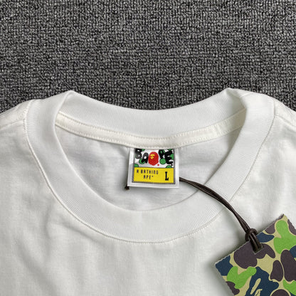Bape Camo Big Ape Head Tee White