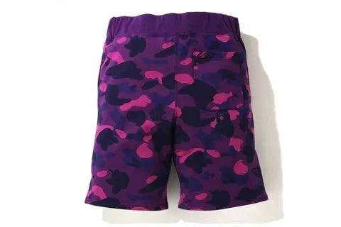 BAPE COLOR CAMO SHARK SWEAT SHORTS