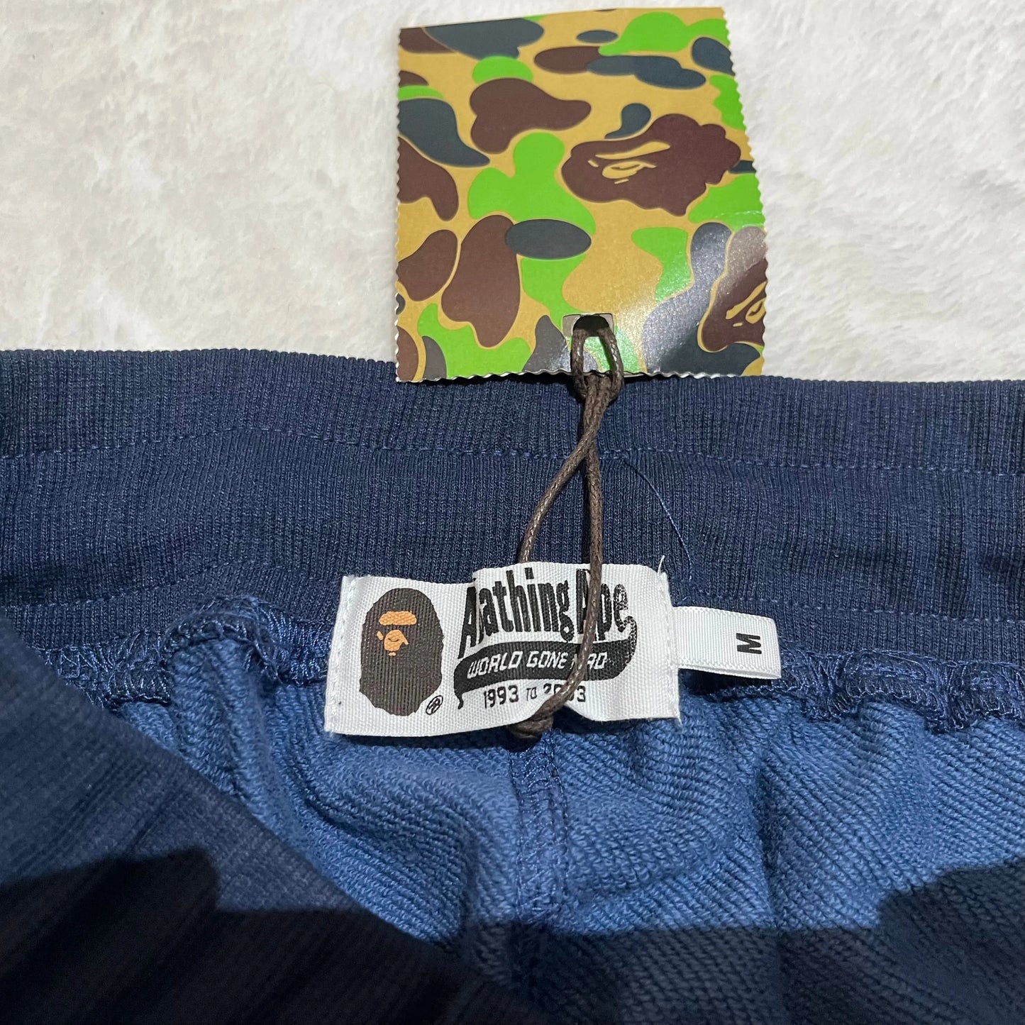 BAPE COLOR CAMO SHARK SWEAT SHORTS