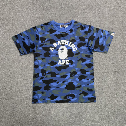 Bape Color Camo Tee Blue