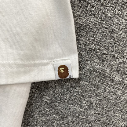 Bape Digital Shark Tee White