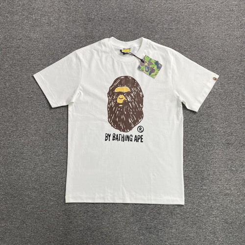 Bape Hand Draw Tee White