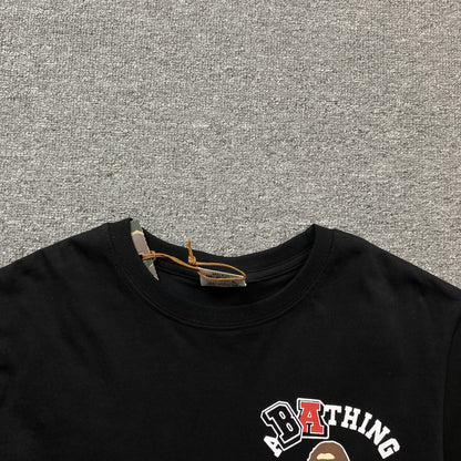 Bape Multi Fonts Tee Black