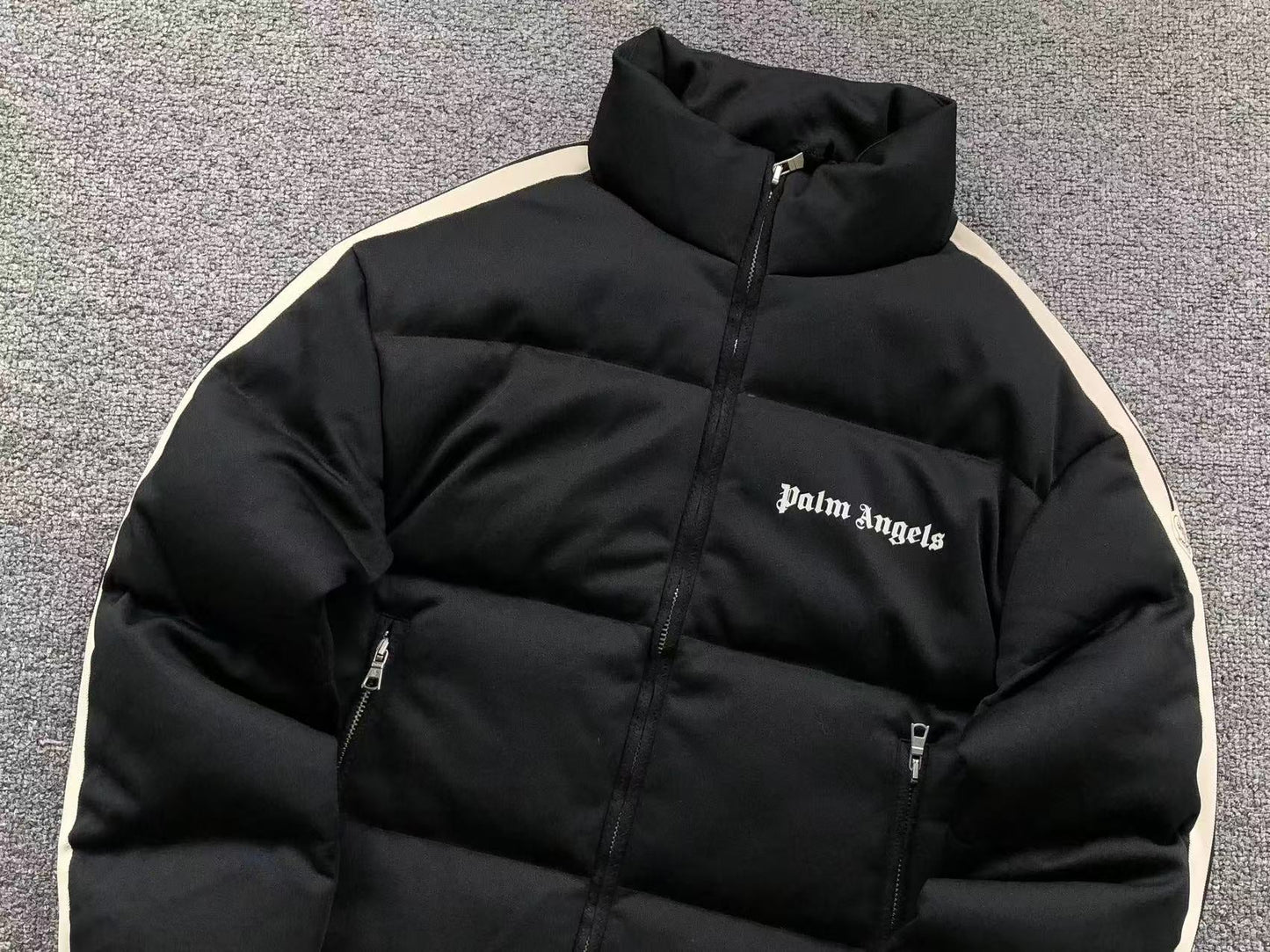 Moncler x Palm Angels Rodman Short Down Jacket Black