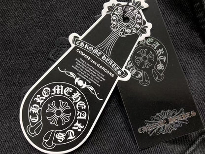 Chrome Hearts Cross Patch Jeans Black