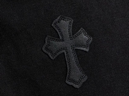 Chrome Hearts Cross Patch Jeans Black