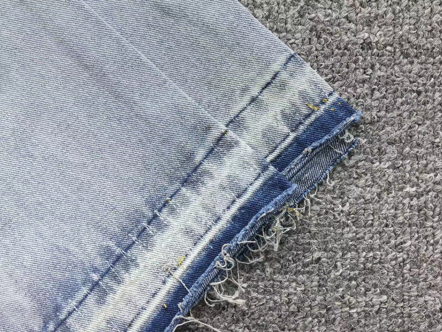 Chrome Hearts Cross Patch Jeans Blue