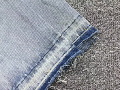 Chrome Hearts Cross Patch Jeans Blue