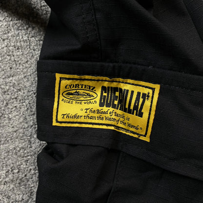 CORTEIZ 5 STARZ GUERILLAZ CARGO PANT BLACK