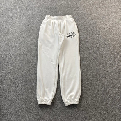 CORTEIZ ALCATRAZ 4 STARZ SWEATPANT WHITE