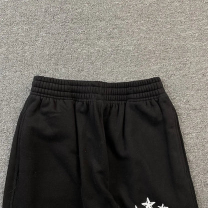 CORTEIZ ALCATRAZ 5 STARZ SWEATPANT BLACK