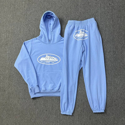 CORTEIZ ALCATRAZ HOODIE BABY BLUE