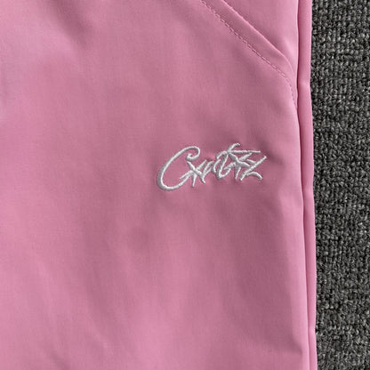 Corteiz Elitework Shell Pant Pink