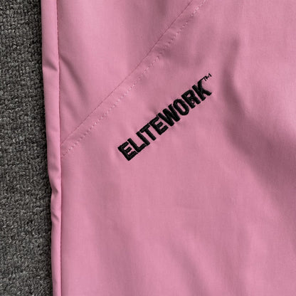 Corteiz Elitework Shell Pant Pink