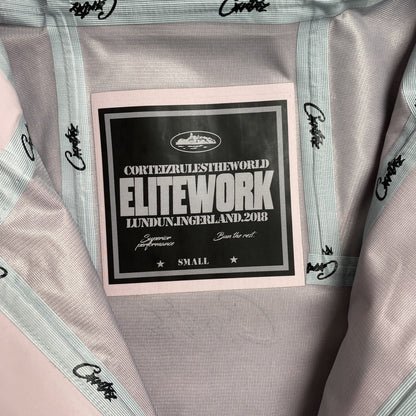 Corteiz Elitework Waterproof Shell Jacket Pink