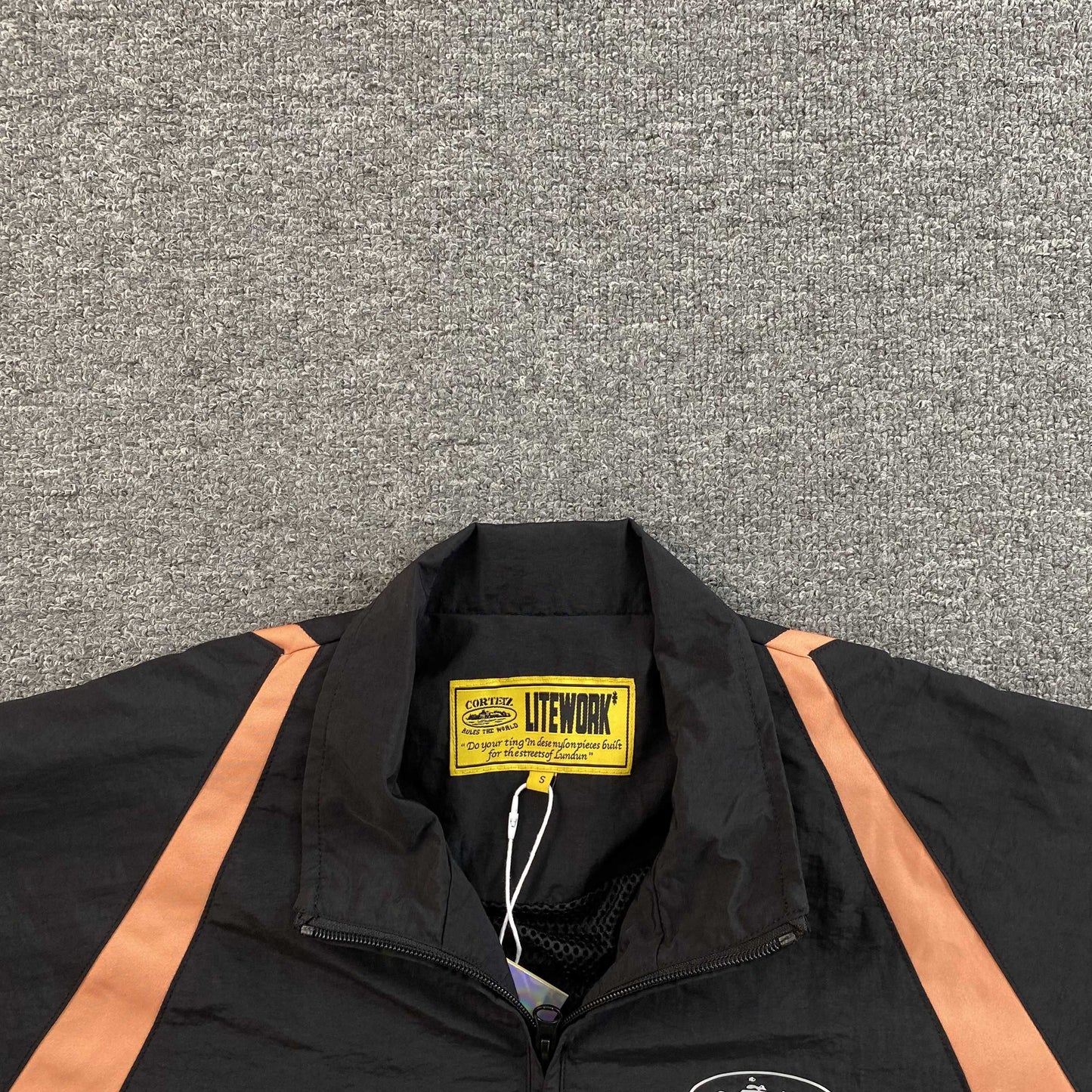Corteiz Gradient Litework Jacket Black
