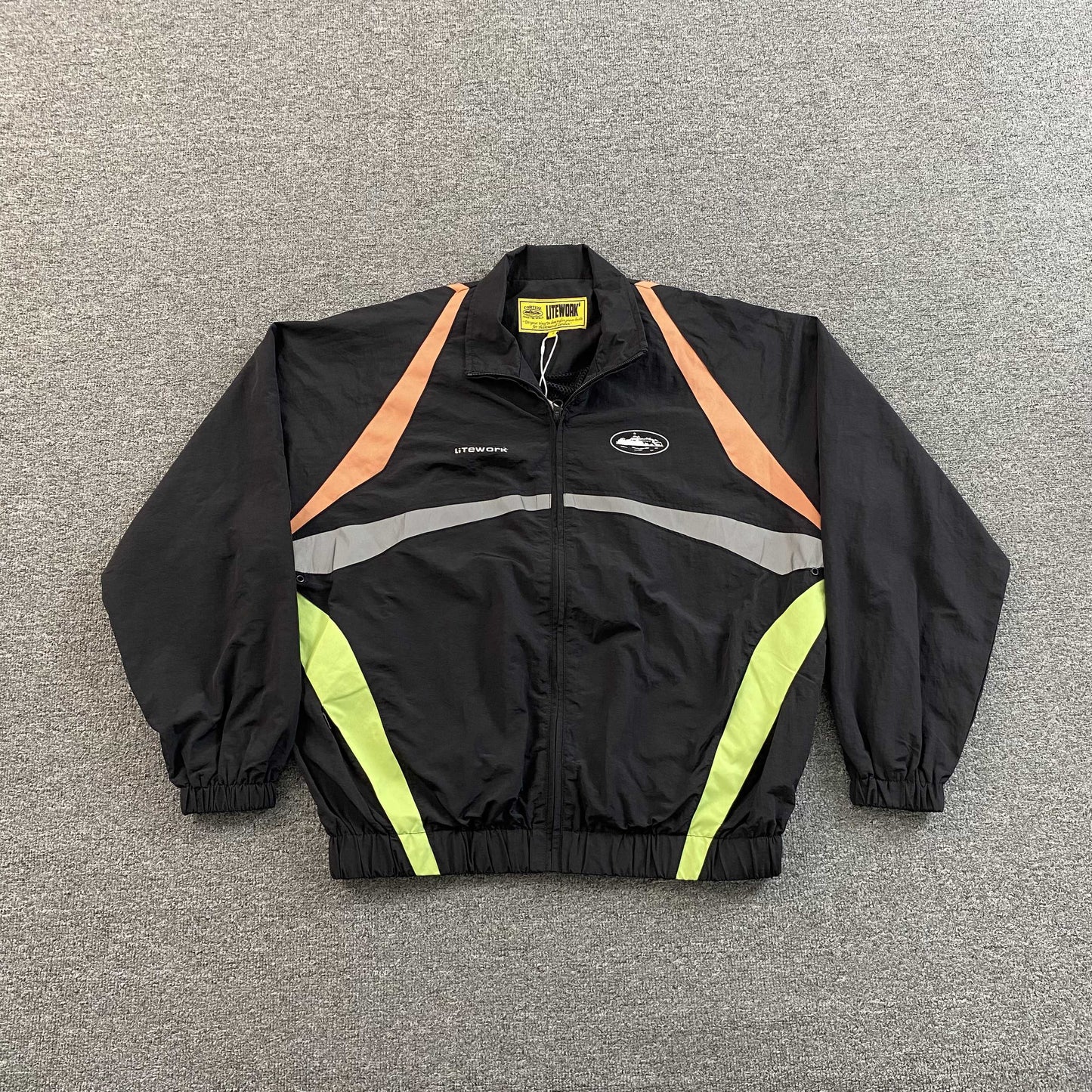Corteiz Gradient Litework Jacket Black