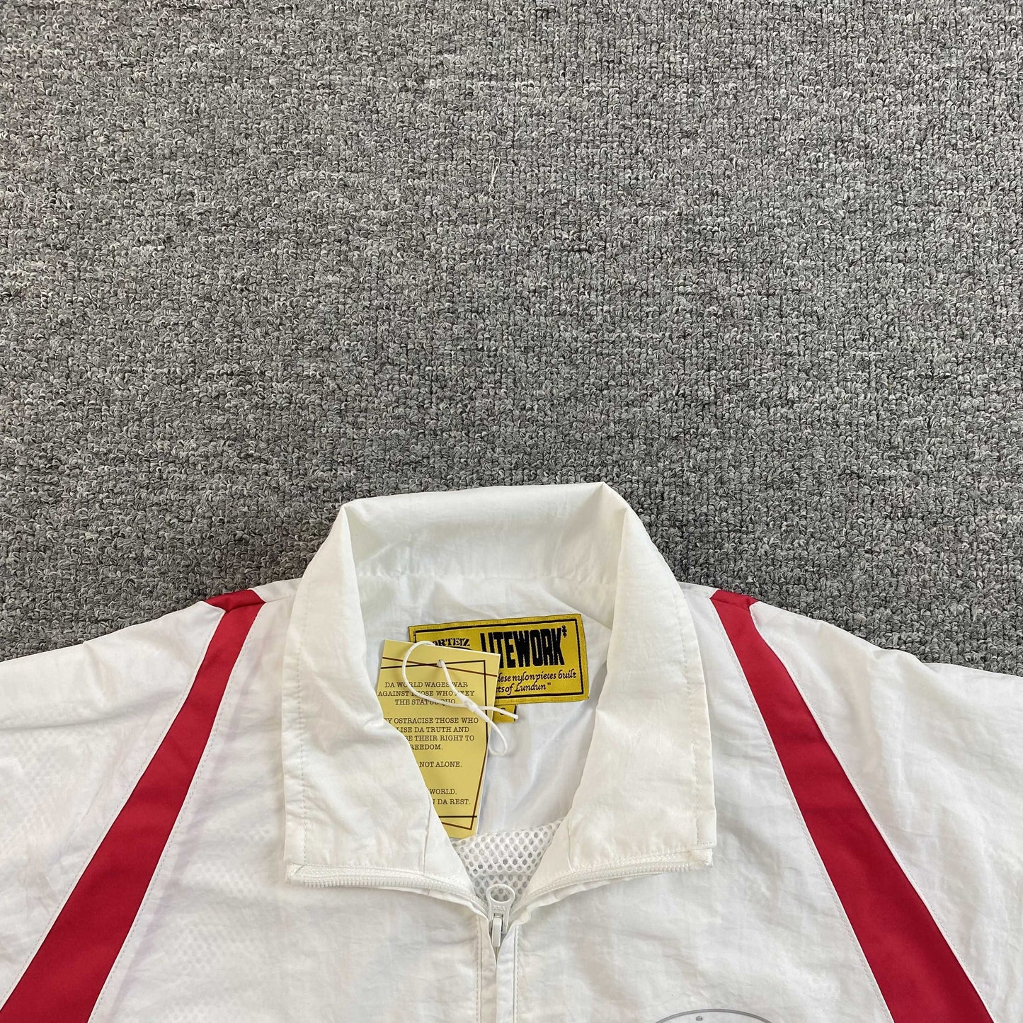 Corteiz Gradient Litework Jacket White