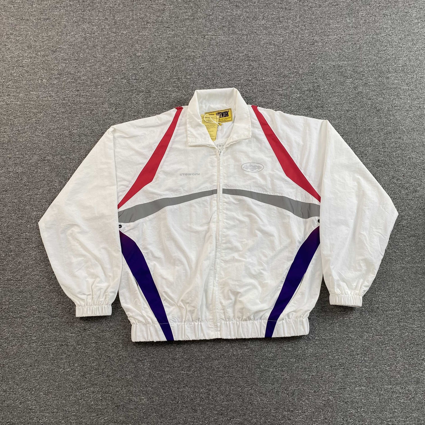 Corteiz Gradient Litework Jacket White