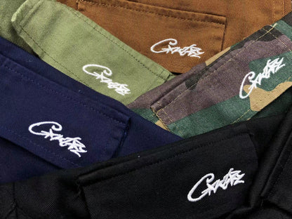 Corteiz Guerillaz Cargos Brown