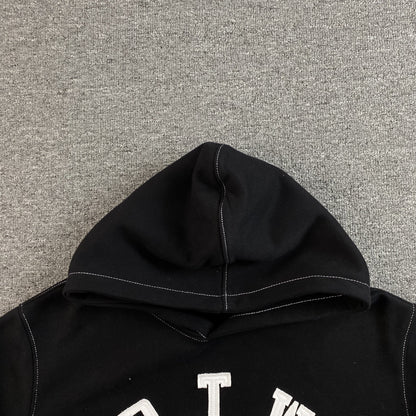 Corteiz RTW College Hoodie Black