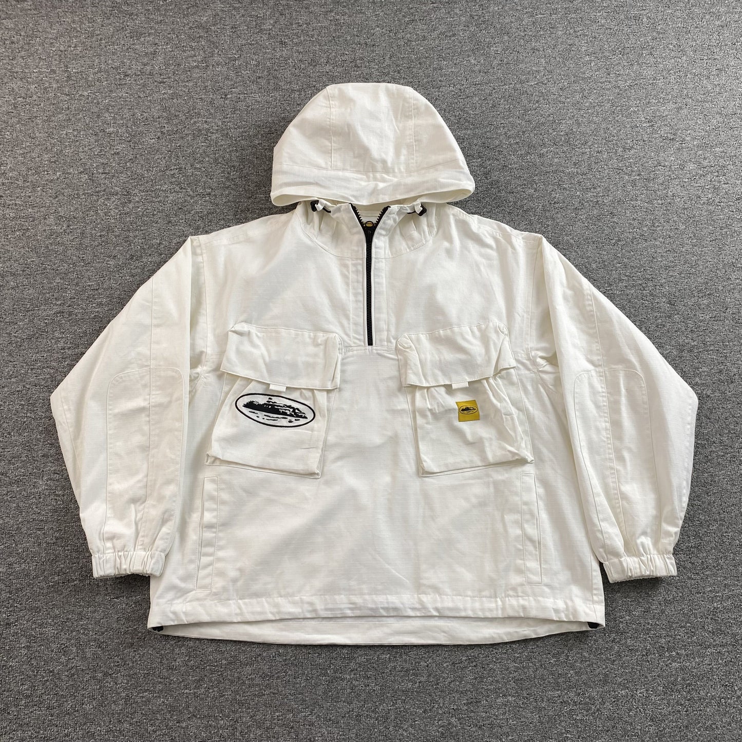 Corteiz Storm Jacket White