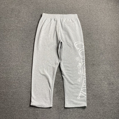 Corteiz Superior Royale Open Hem Pants Grey