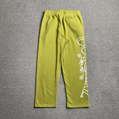 Corteiz Superior Royale Open Hem Pants Olive