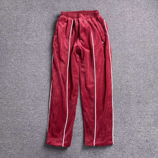 Corteiz VVS Uptown Pant Burgundy