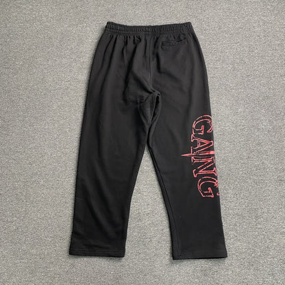 Corteiz x Slaughter Gang 21 Savage Sweatpant Black