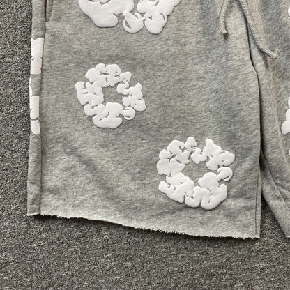 Denim Tears The Cotton Wreath Shorts Grey