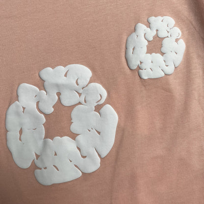 DENIM TEARS THE COTTON WREATH TEE PINK