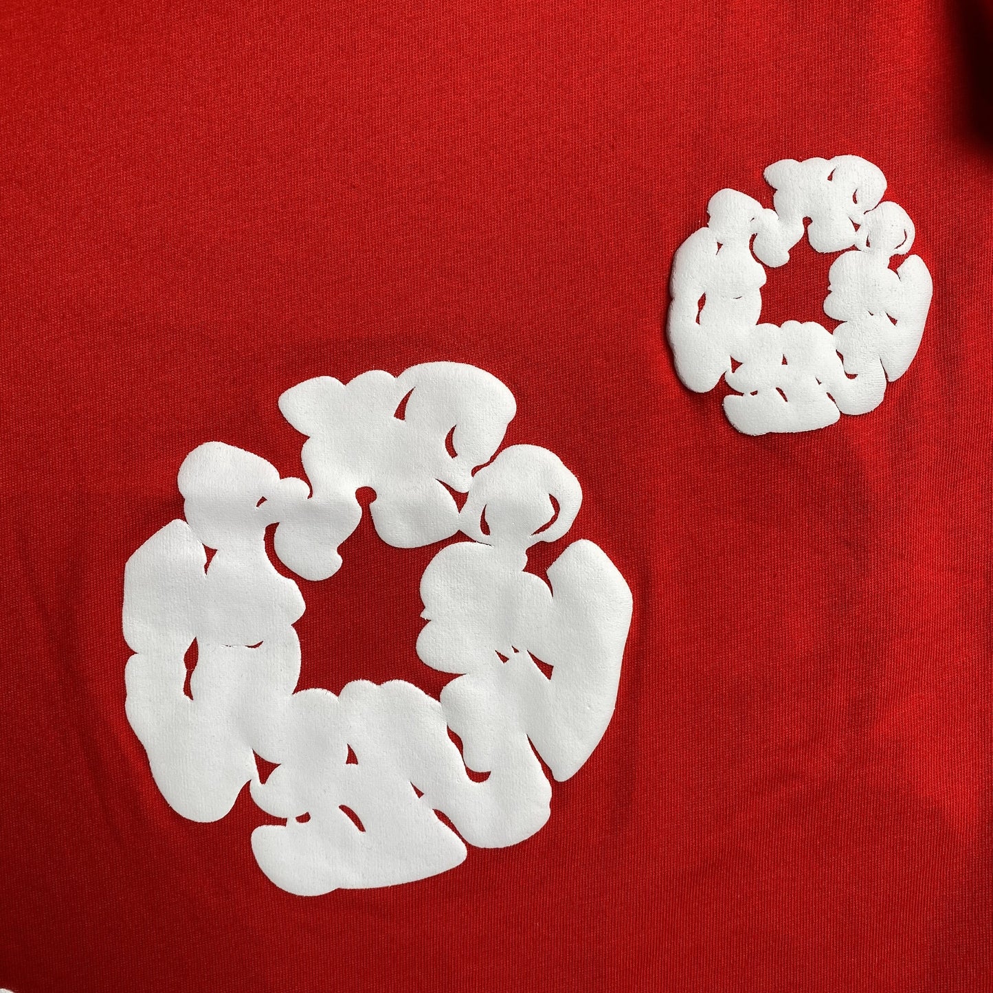 DENIM TEARS THE COTTON WREATH TEE RED