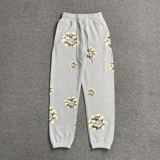 DENIM TEARS X CPFM CACTUS TEARS WREATH PANTS GREY