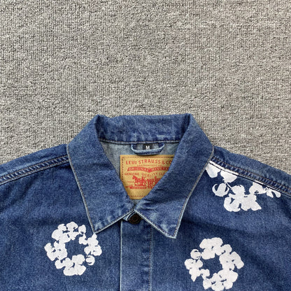DENIM TEARS X LEVI'S JACKET BLUE